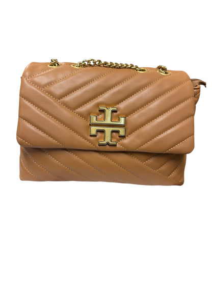 Quilted Chain Link Flap Crossbody Shoulder Bag