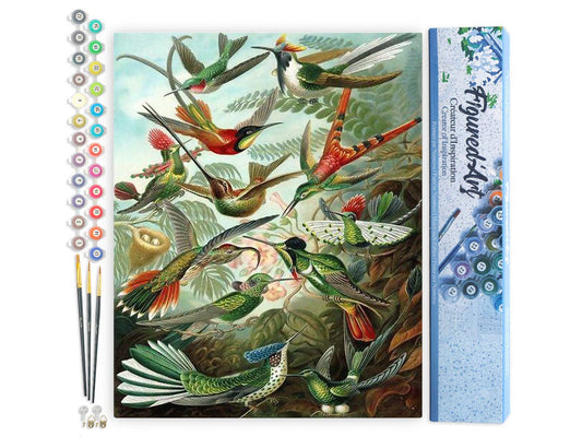 All the Birds | Paint by Numbers | 16"x20"