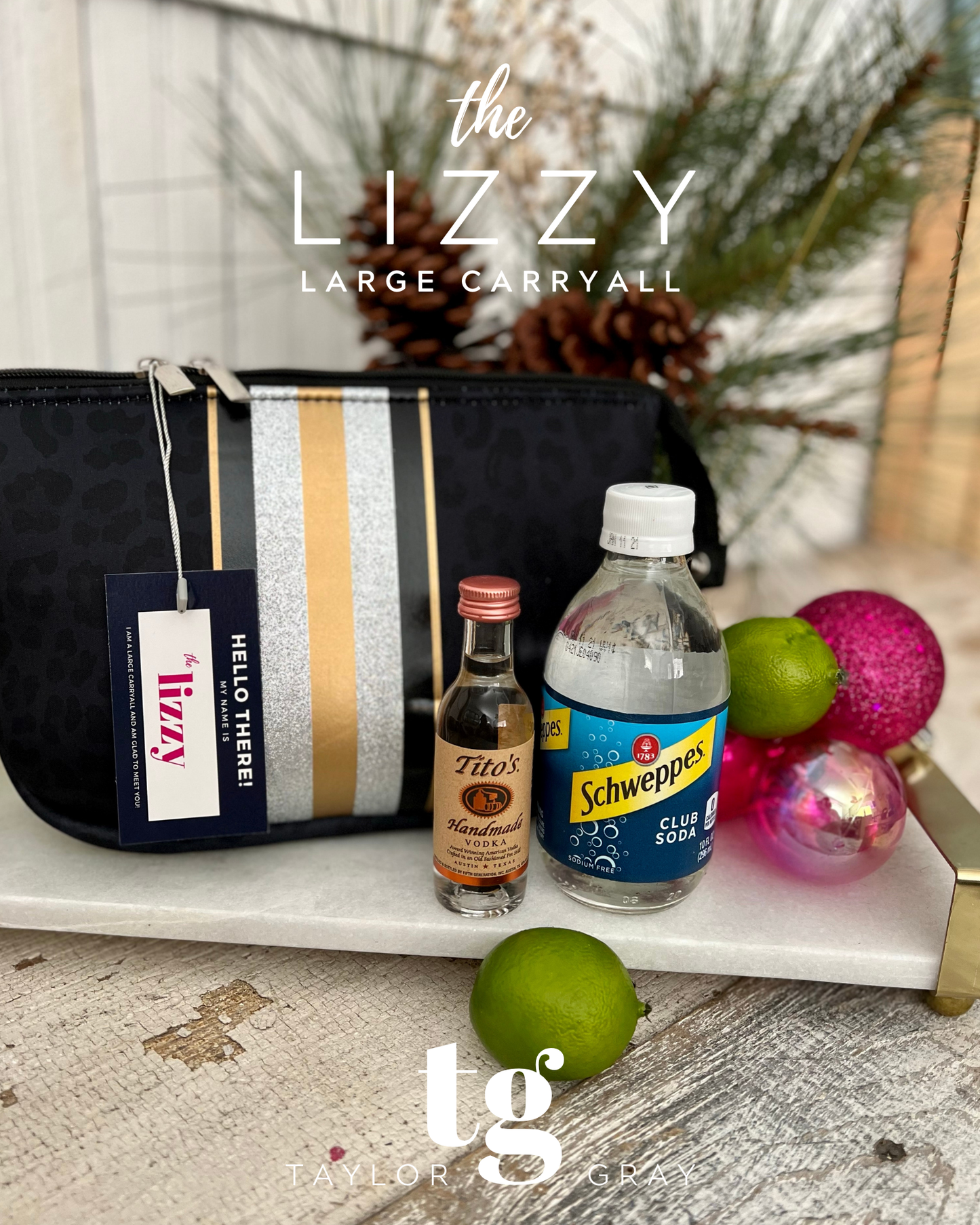 The Lizzy Large Neoprene Makeup Bag