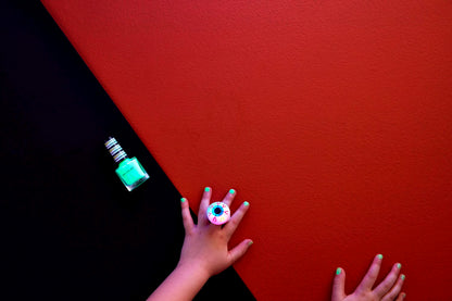 Halloween Nail Polish & Ring Sets