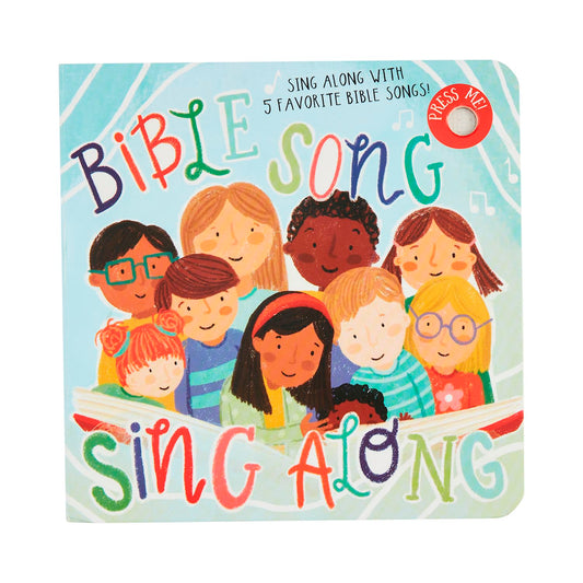 The "Bible Song Book" is a vibrant and engaging sing-along book for children. Sizes Available: One Size.
