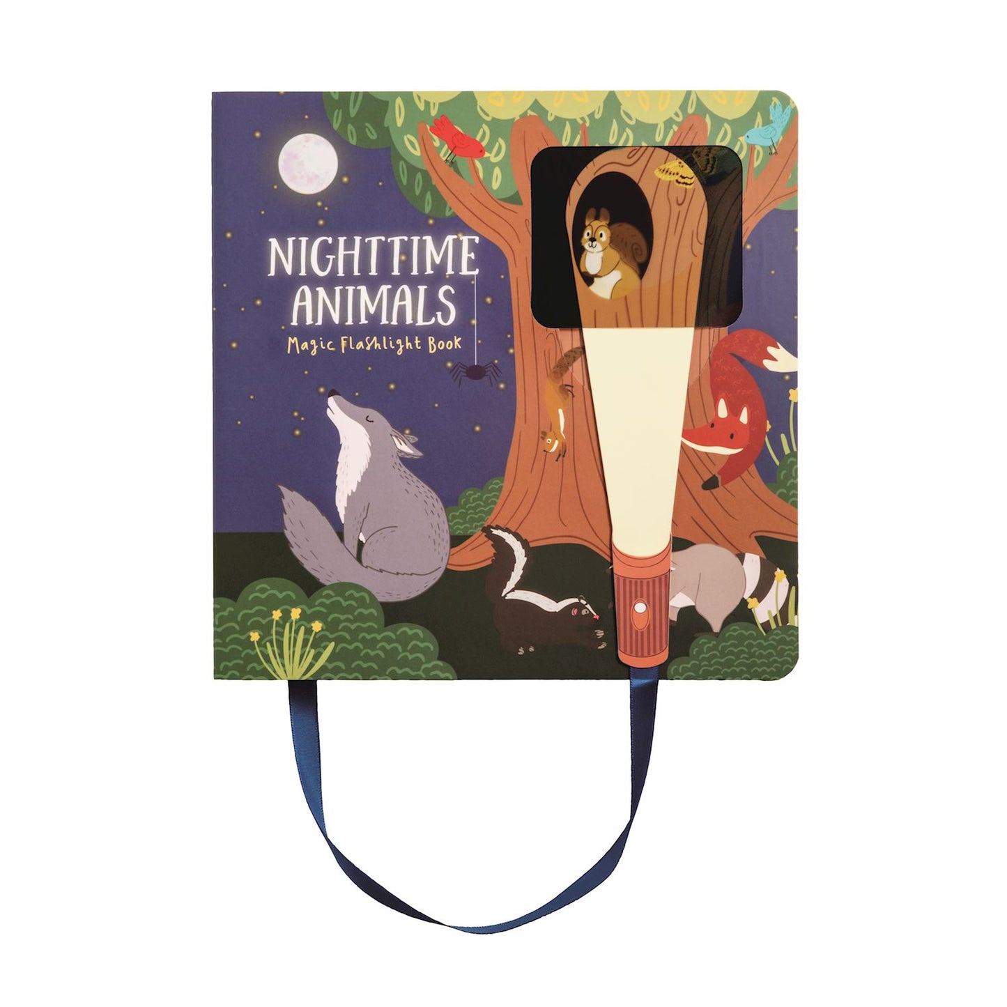 Nighttime Animals Magical Flashlight Book