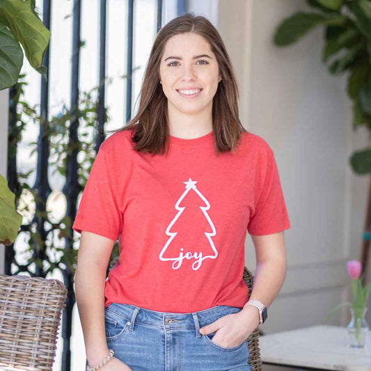 Women’s Joy Tree Crew Neck T-Shirt