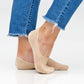 No Slip Sneaker Socks - Cable Knit; features cable knit design; available in sizes S, M, L.