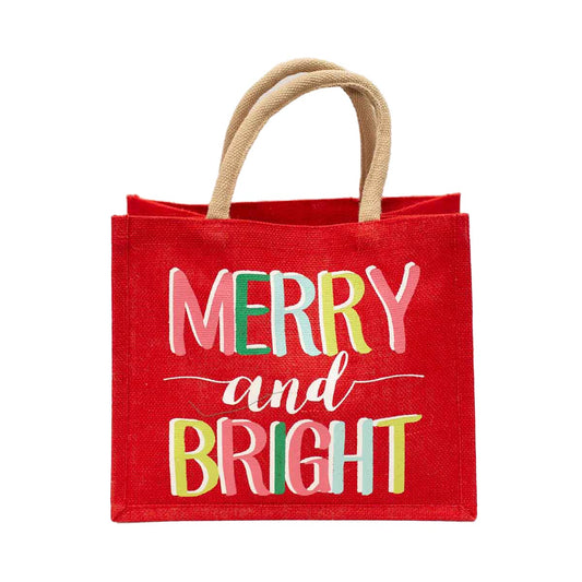 Merry & Bright Gift tote