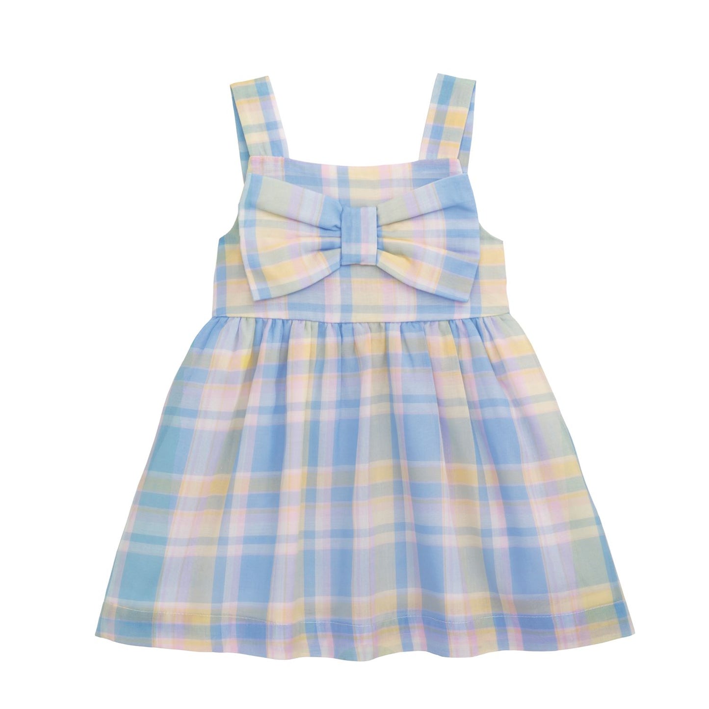 Madras Plaid Baby Dress