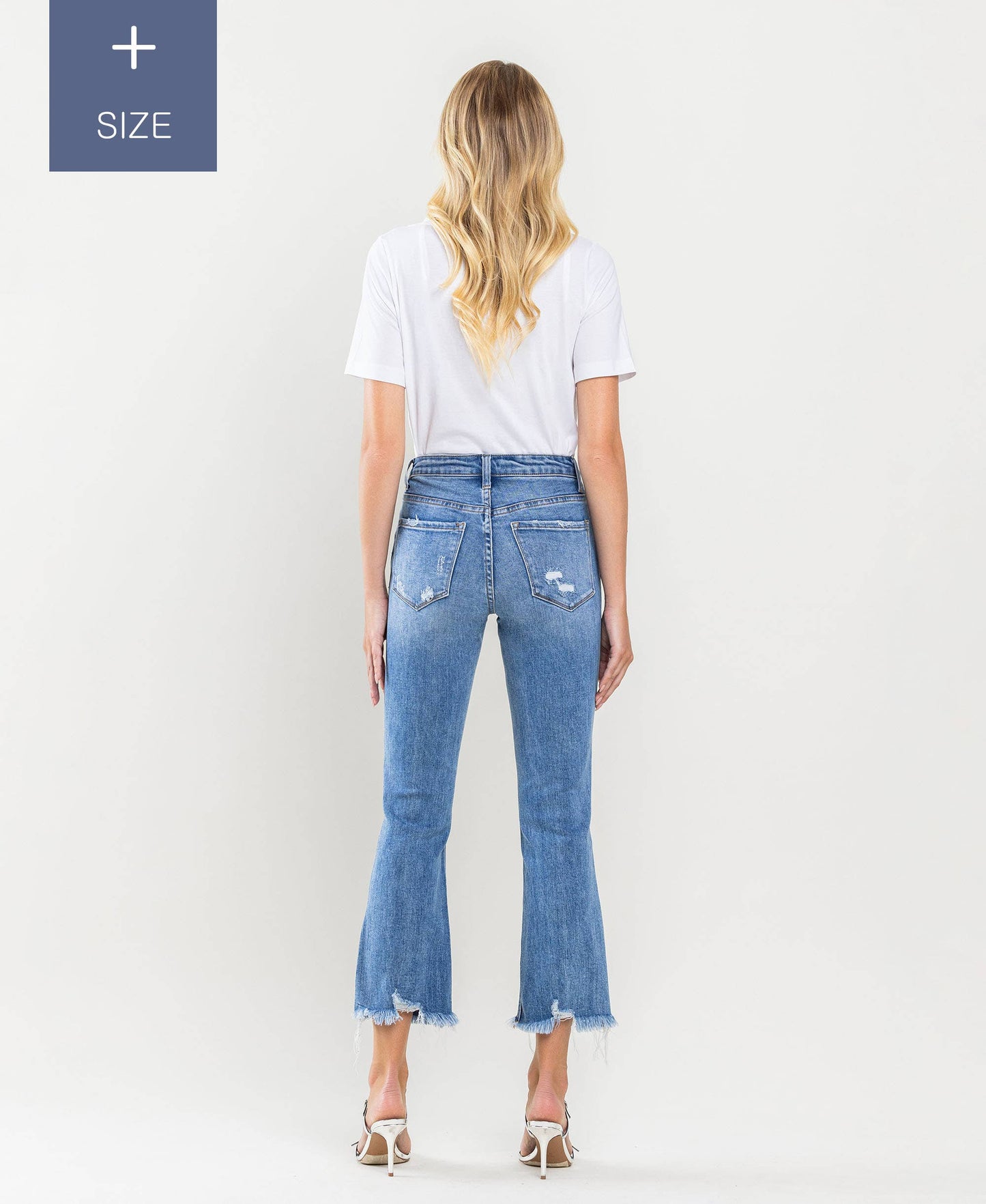 Amber High Rise Kick Flare Jeans