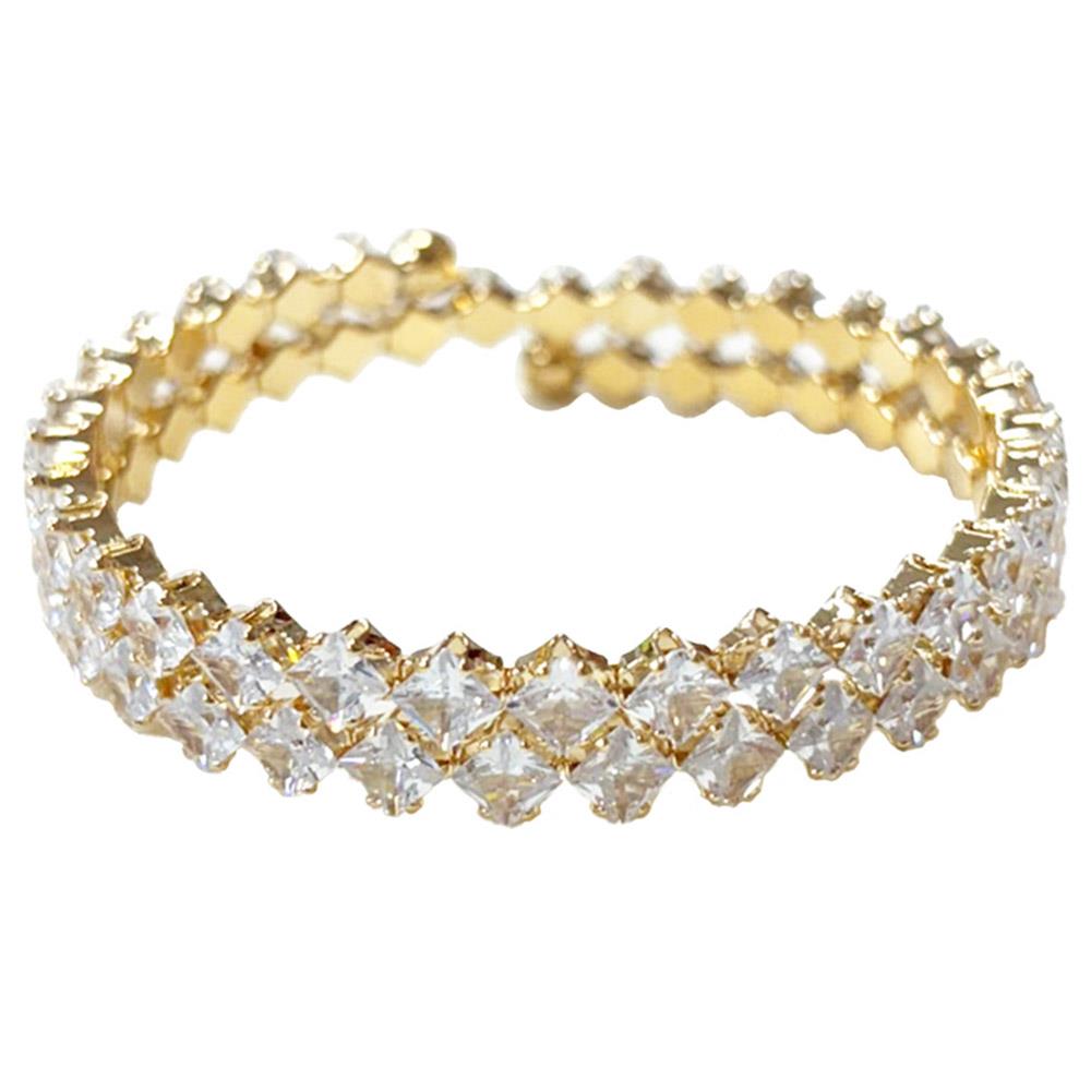 Square Cuff Adjustable Bracelet