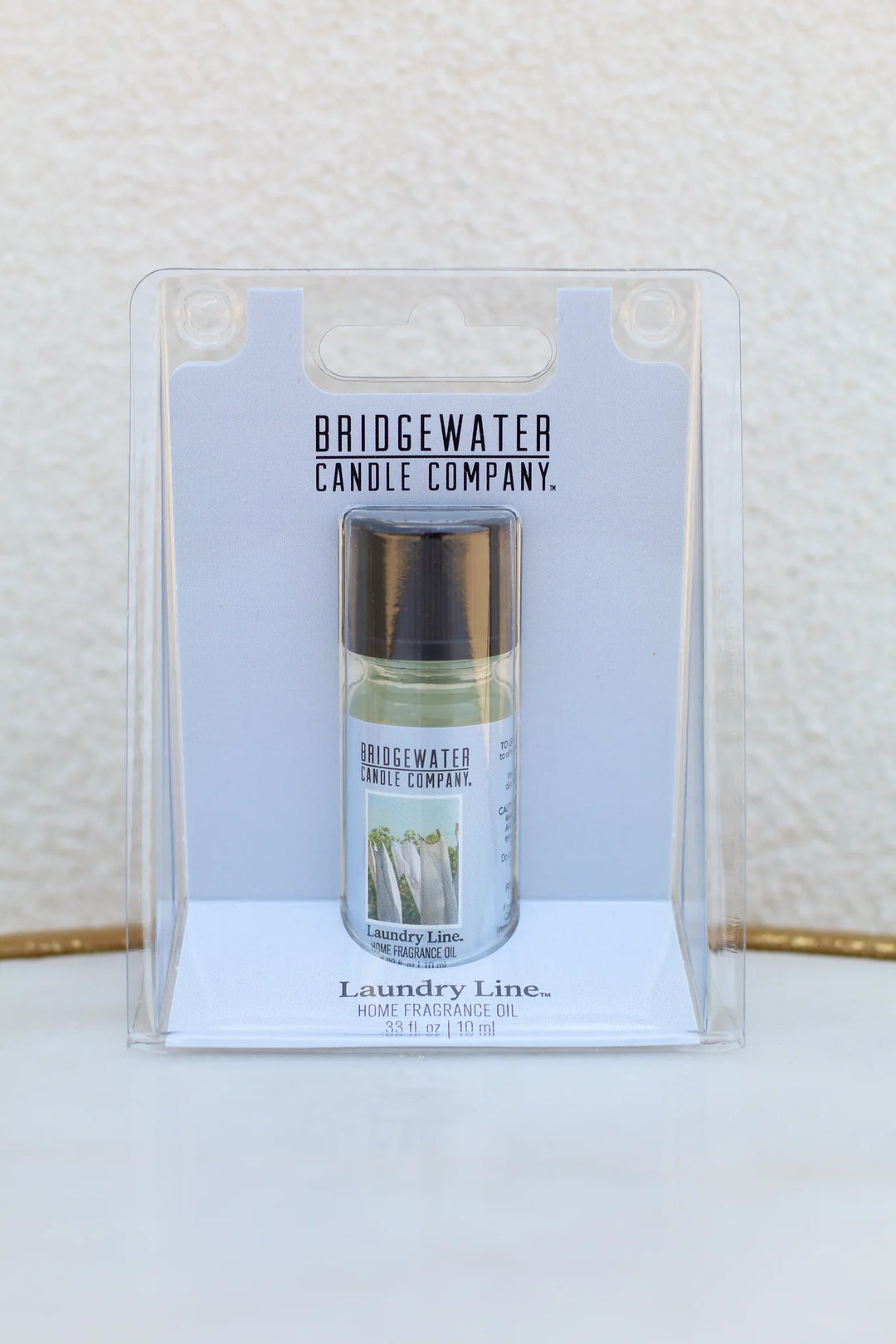 Bridgewater Fragrance Oil | Laundry Line in clear plastic bottle, long-lasting scent. Available sizes: small.
