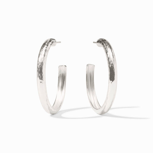 Havana Hoop - Silver L