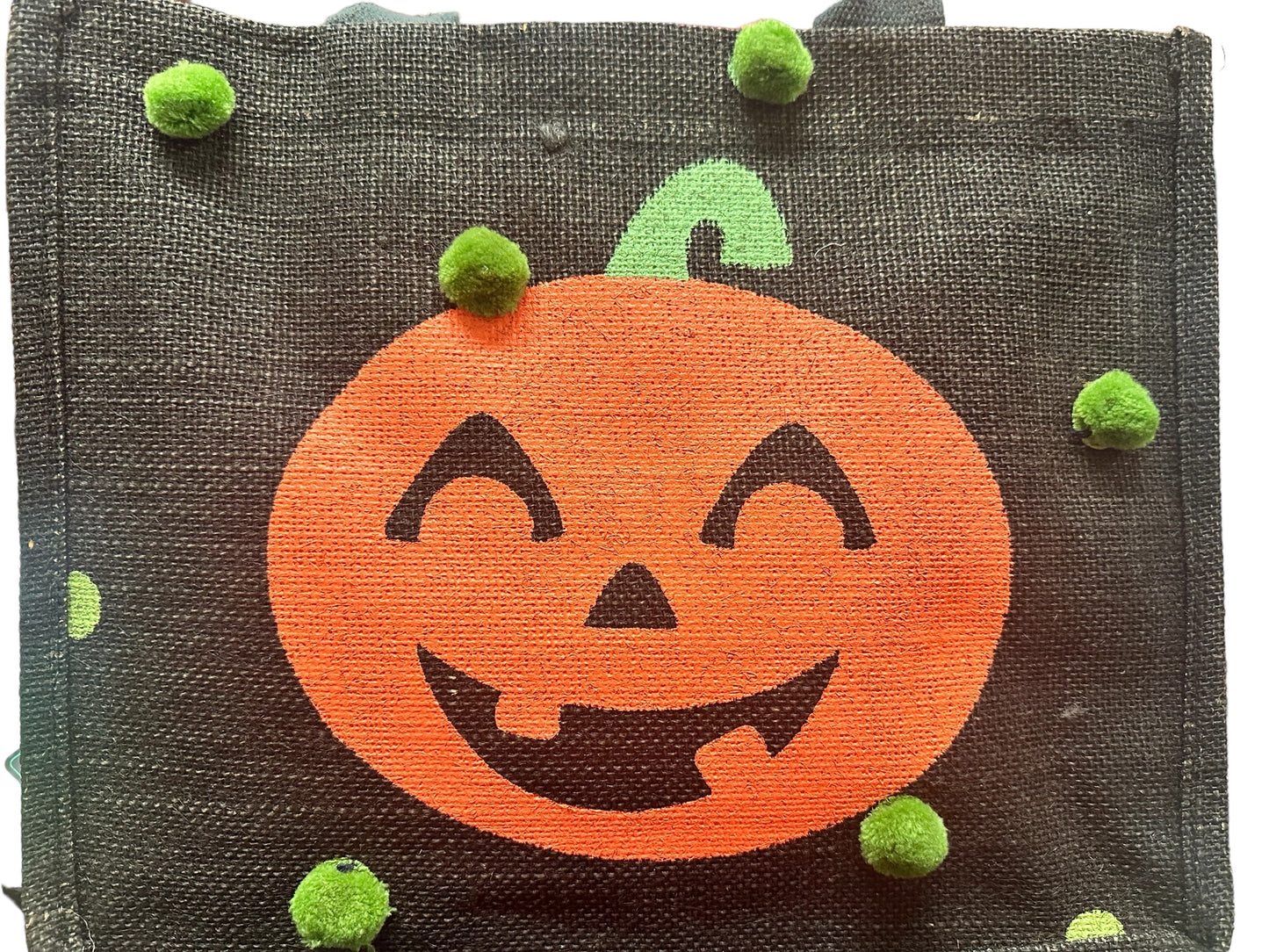 Jute Halloween Bag