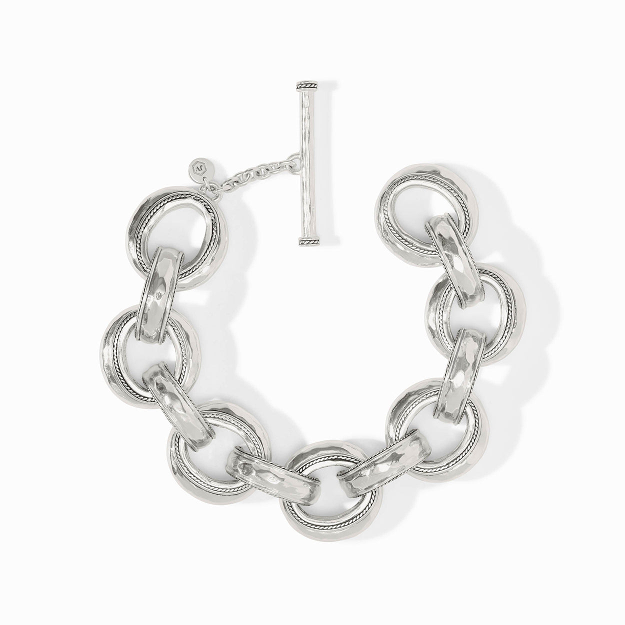 Cannes Demi Link Bracelet Silver