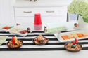 Main Squeeze Minis: mini BBQ sauce and mustard ketchup bottles. Available sizes: mini.