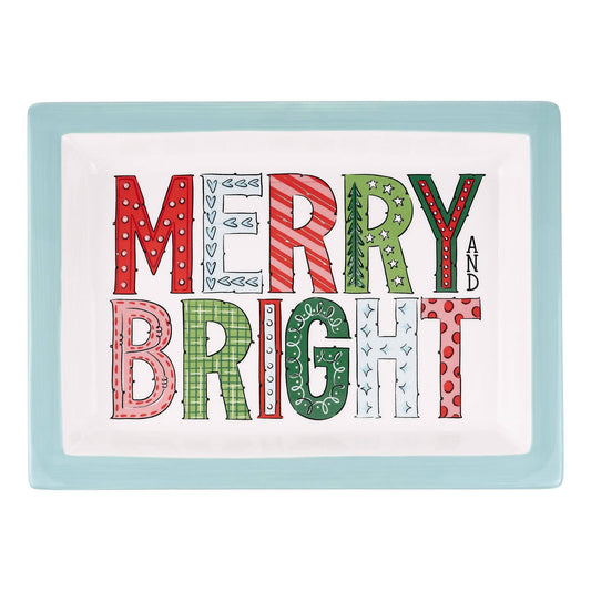 Merry and Bright Large Trinket Tray