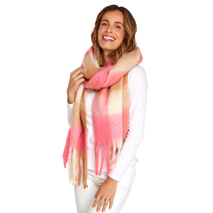 Ultra Soft Brushed Plaid Scarves