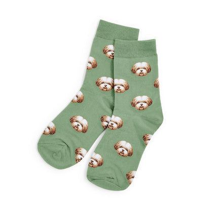 Pawfect Pairs Dog Face Designed Socks