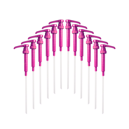Pink Syrup Pump for 750ml Syrup Bottle