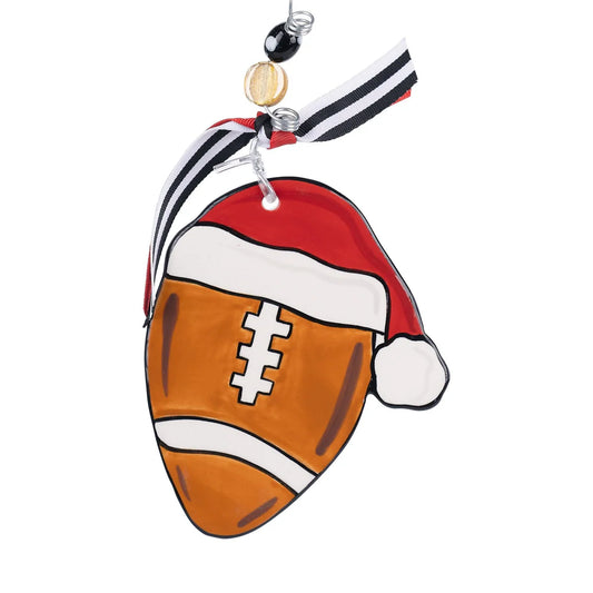 Football Flat Ornament