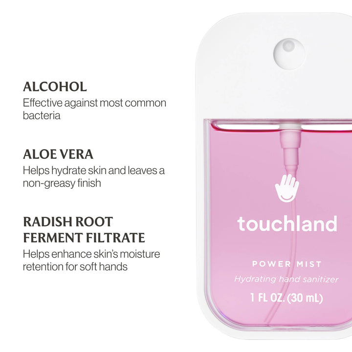 Berry Bliss Power Mist Hydrating Hand Sanitizer in 1 fl oz.