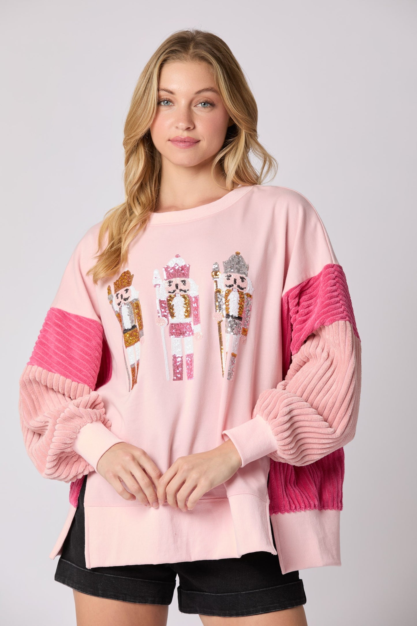 Terry Oversized Nutcracker Sweatshirts