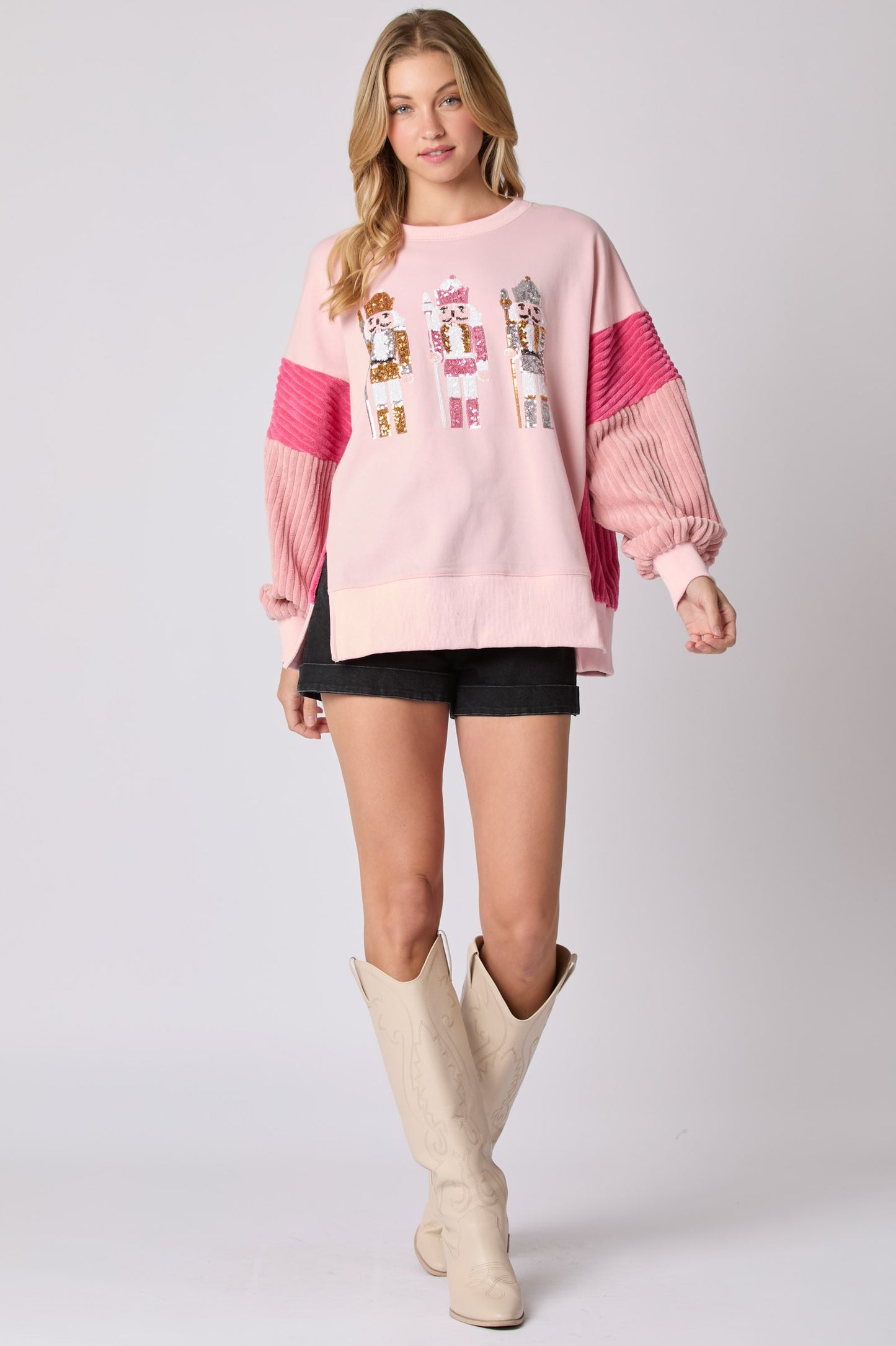 Terry Oversized Nutcracker Sweatshirts