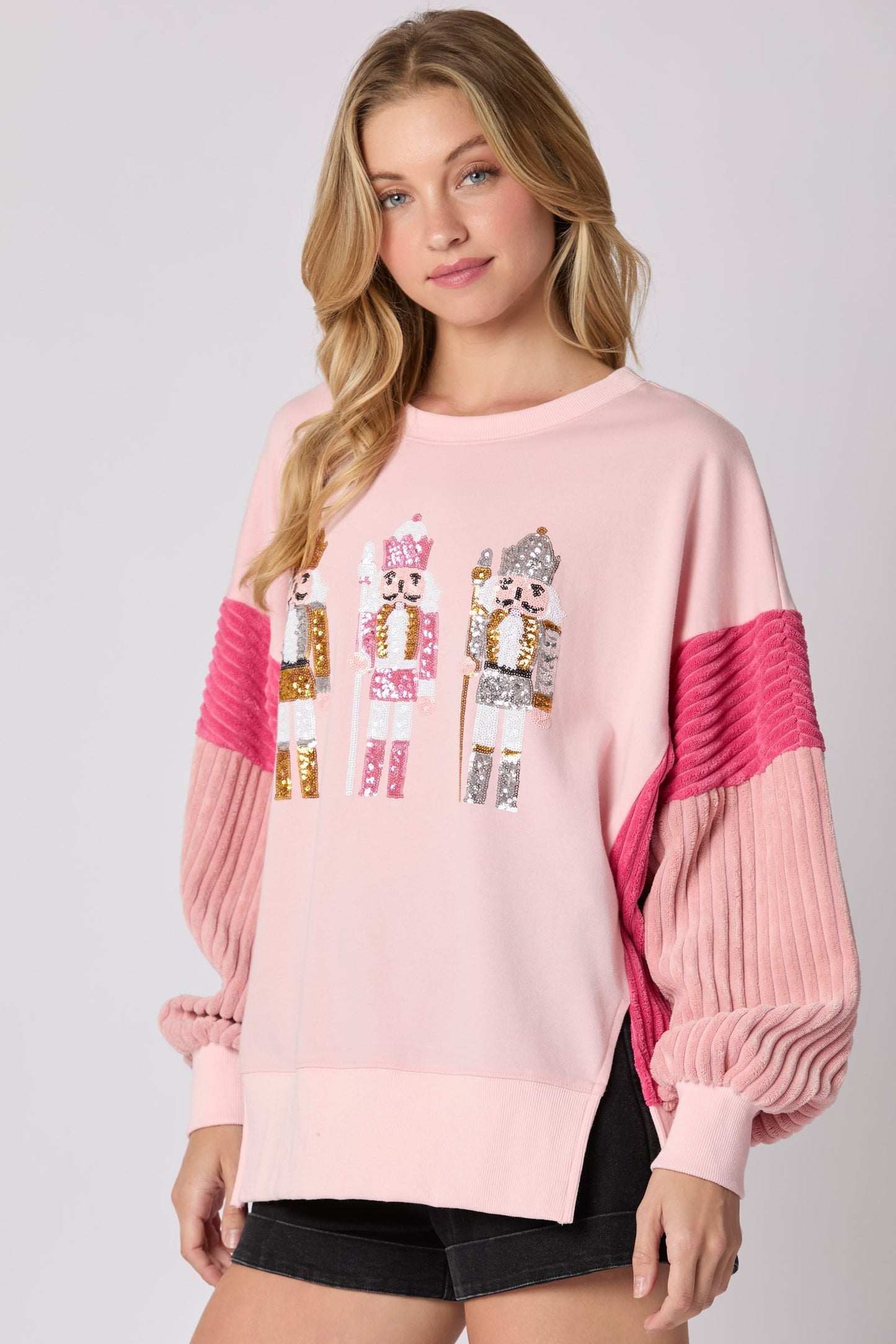 Terry Oversized Nutcracker Sweatshirts