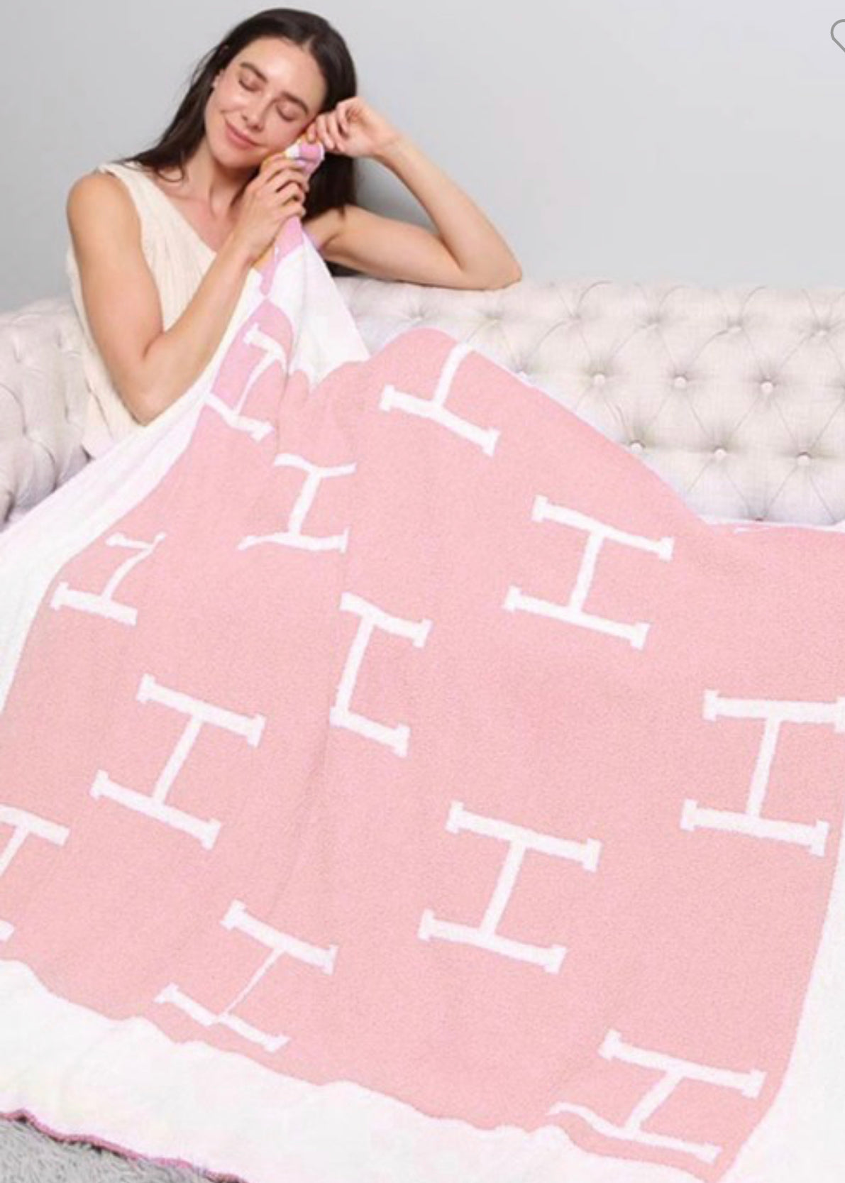 H Patterned Blanket