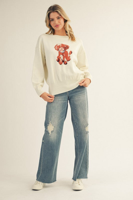 Cutesy Puppy Sweater