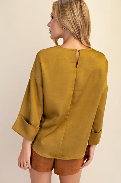 Wide Sleeve Blouse