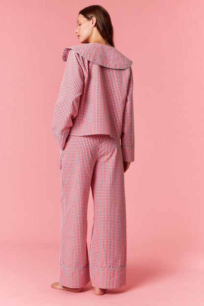 Merry Berry Gingham Plaid Set