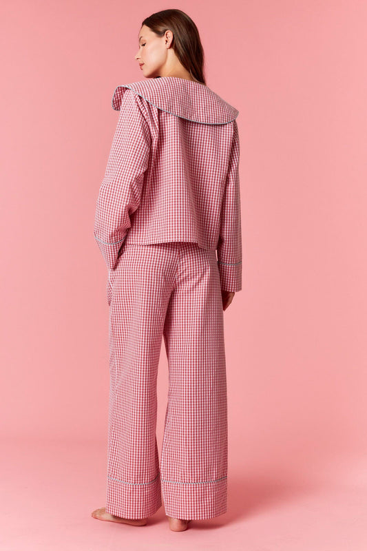 Merry Berry Gingham Plaid Set