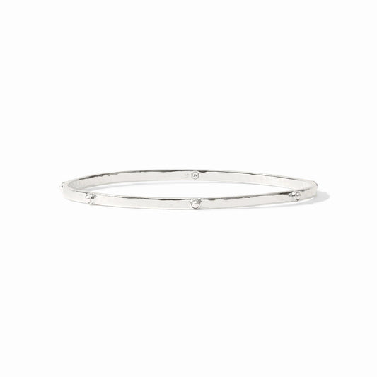 Crescent Stone Bangle