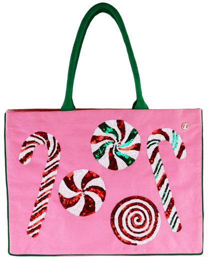 Holiday Sequin Tote