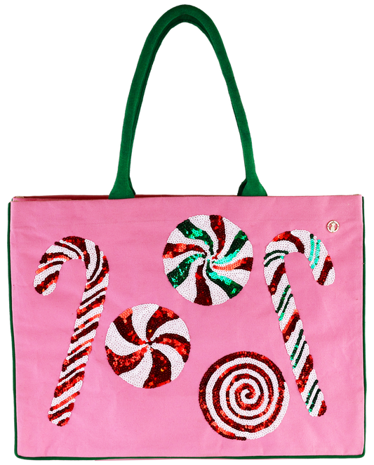 Holiday Sequin Tote