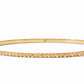Colette Bead Bangle Gold