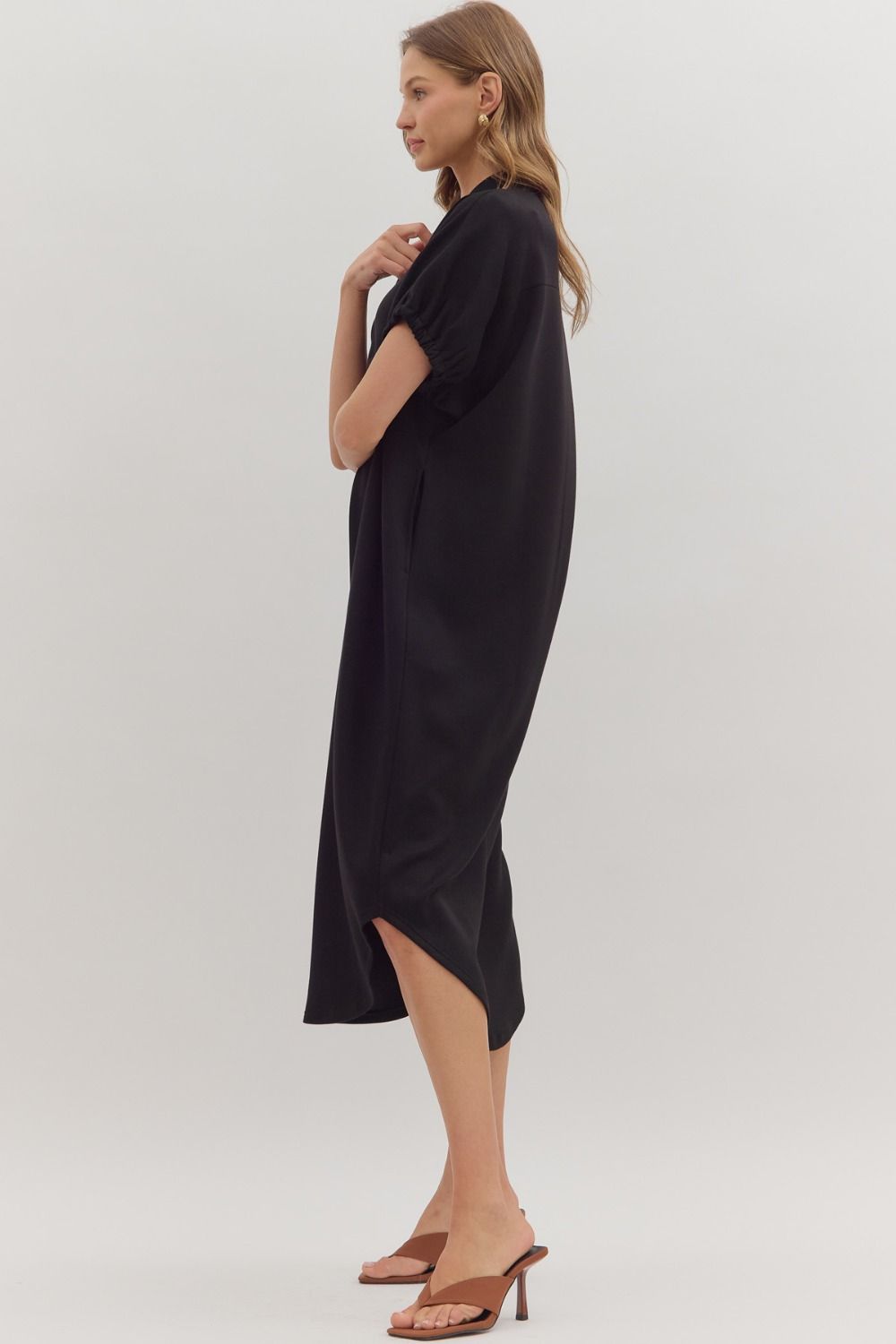 Comfy Black Dress