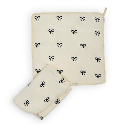Noir Coquette Terry Cloth Hair Towel Wrap and Face Towel Set