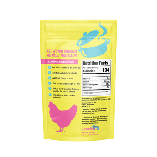 Top Notch Chicken Alfredo Tortellini
