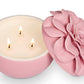 Pink Pepper Fruit Ceramic Flower Candle