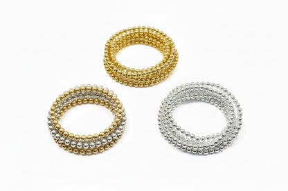 7 Strand Beaded Water Resistant Stretch Bracelet