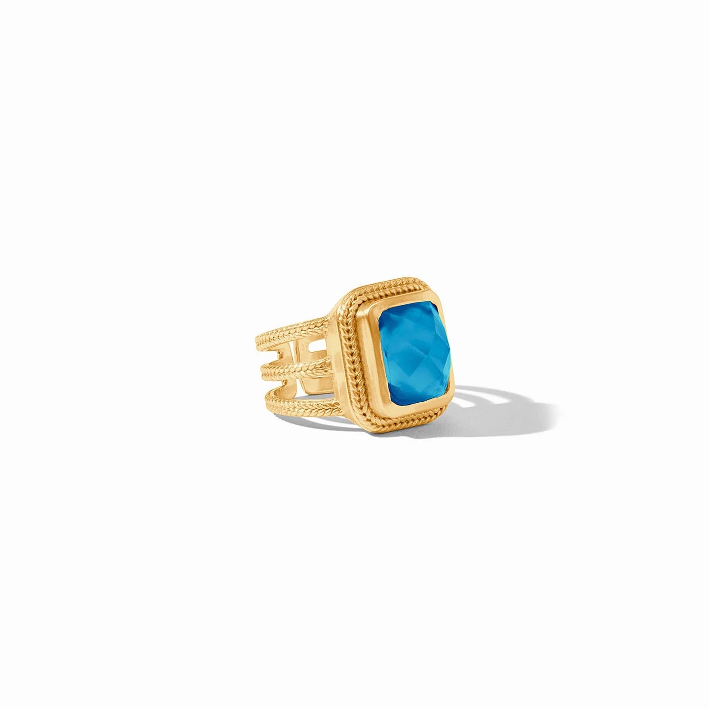 Cheval Statement Ring Iridescent London Blue