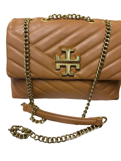 Quilted Chain Link Flap Crossbody Shoulder Bag