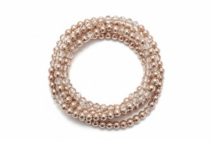 7 Strand Beaded Water Resistant Stretch Bracelet