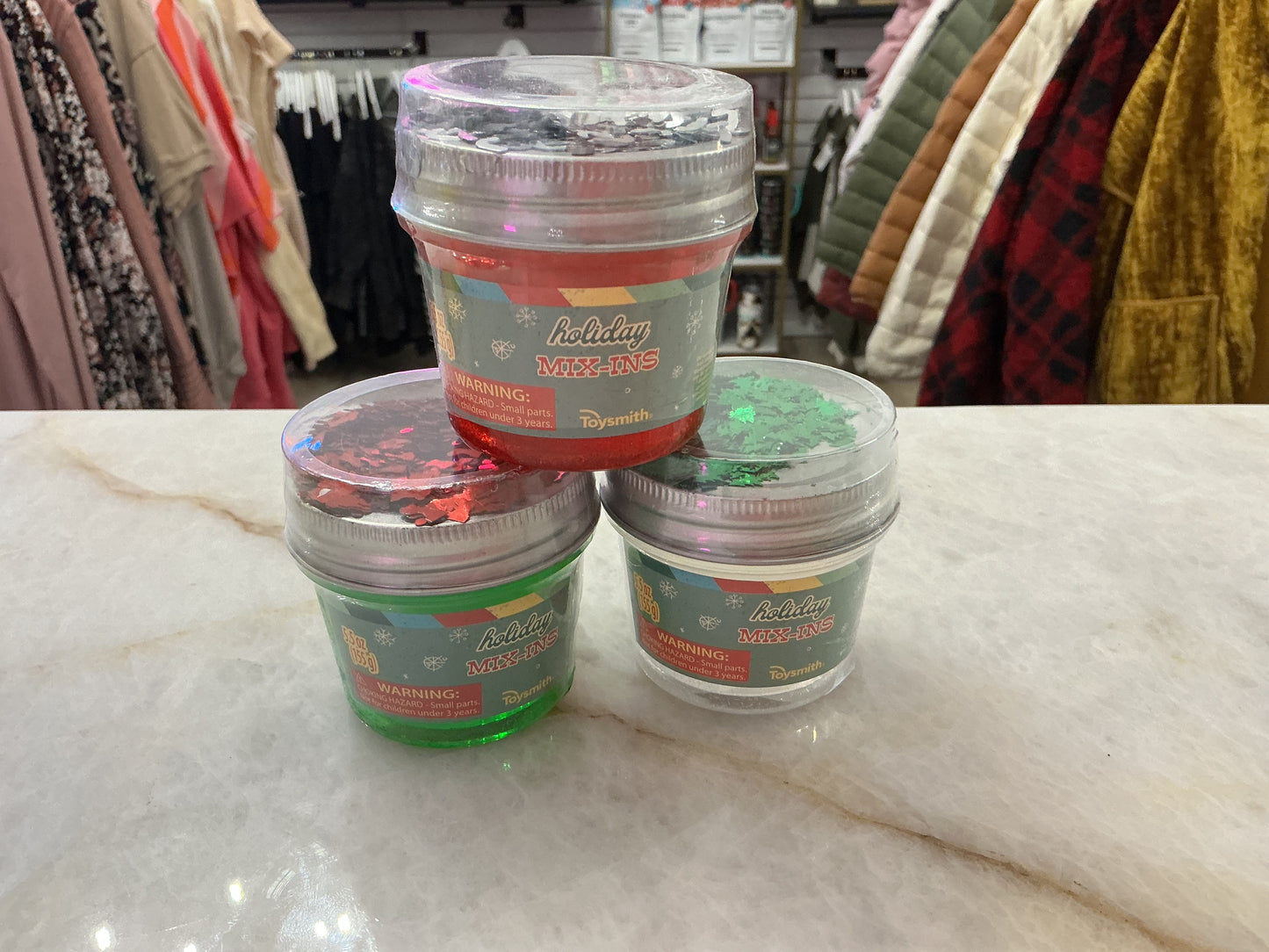 Christmas Slime | Holiday Mix Ins