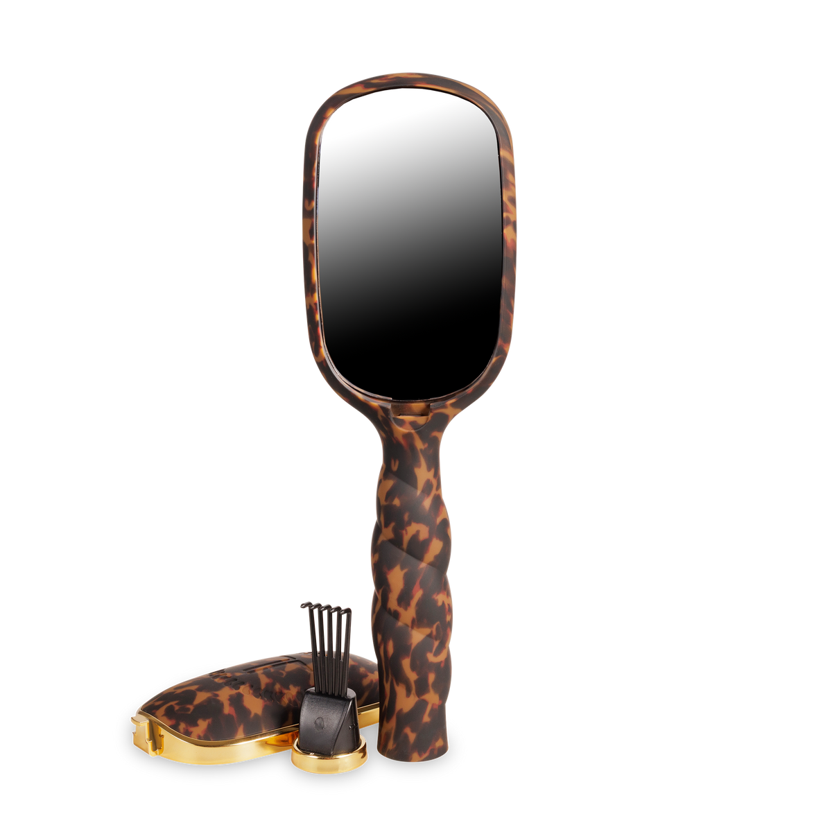 Detangler Hair Brush for Thick Hair - Tortoise; available in small, medium, and large sizes.