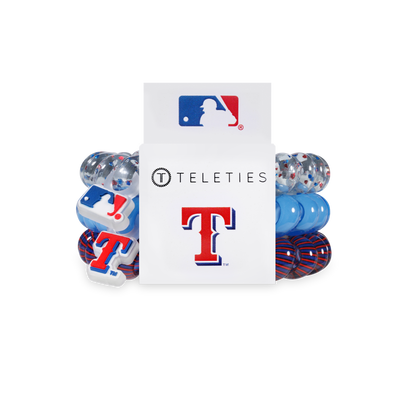 Spiral Hair Coils | Large | Texas Rangers Hair Ties