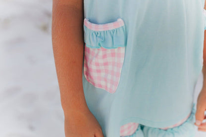 Girls Ice Cream Short Set