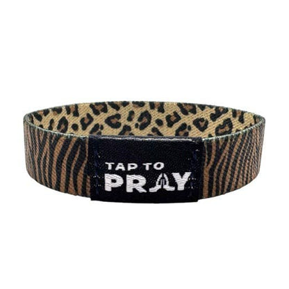 Tap To Pray™ Wristbands - Safari Leopard: