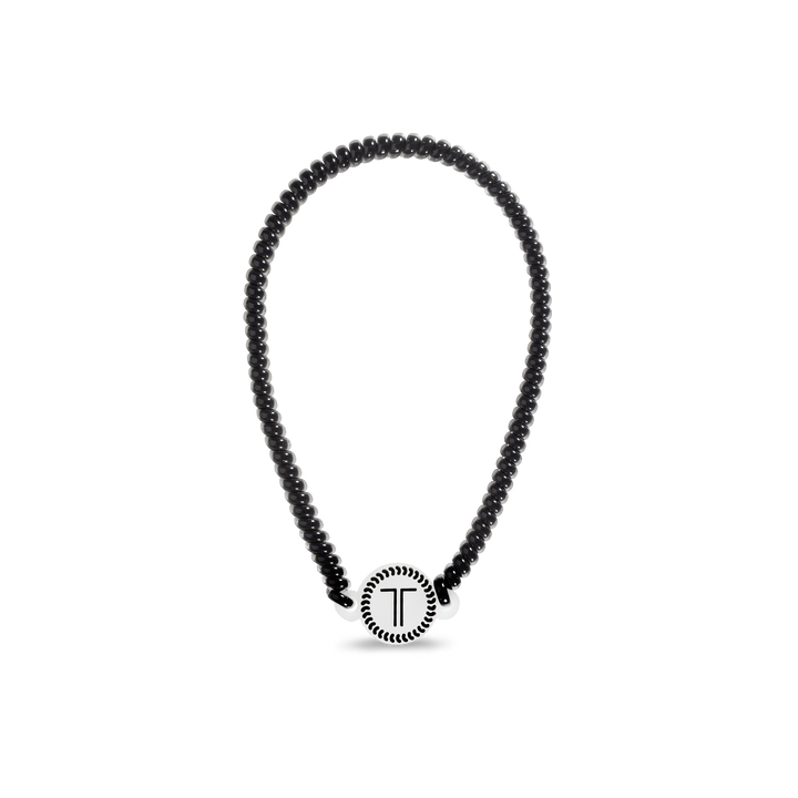 TELETIES Spiral Hair Coil Headband shown; available in multiple sizes.