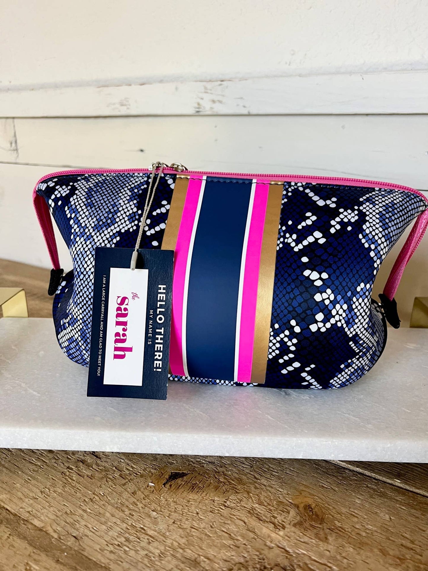 The Sarah Large Neoprene Makeup Bag | shoptaylorgray